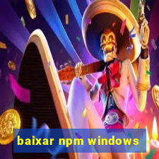 baixar npm windows